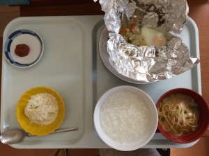 入院４日目昼食